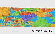 Political Panoramic Map of ZIP code 78132