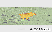 Savanna Style Panoramic Map of ZIP code 78132