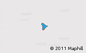 Political 3D Map of ZIP code 78216, cropped outside
