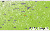 Physical 3D Map of ZIP code 78235