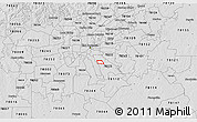 Silver Style 3D Map of ZIP code 78235