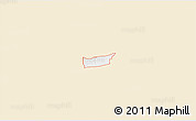 Classic Style 3D Map of ZIP code 78245, single color outside
