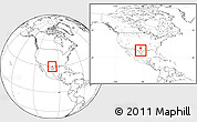 Blank Location Map of ZIP code 78248, within the entire country