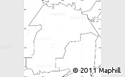 Blank Simple Map of ZIP code 78390, no labels