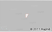 Gray 3D Map of ZIP code 78536, single color outside