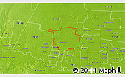 Physical 3D Map of ZIP code 78539