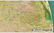 Satellite 3D Map of ZIP code 78586