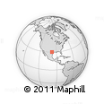 Outline Map of ZIP Codes Starting with 786
