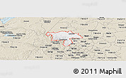 Classic Style Panoramic Map of ZIP code 78641