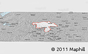 Gray Panoramic Map of ZIP code 78641