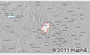 Gray 3D Map of ZIP code 78645