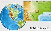 Physical Location Map of ZIP code 78652