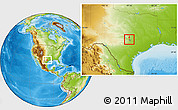 Physical Location Map of ZIP code 78730