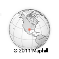 Outline Map of ZIP Code 78745