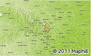 Physical 3D Map of ZIP code 78750