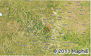 Satellite 3D Map of ZIP code 78750