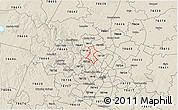 Shaded Relief 3D Map of ZIP code 78750