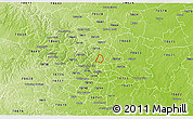 Physical 3D Map of ZIP code 78757
