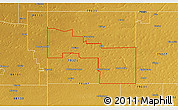 Physical 3D Map of ZIP code 79009