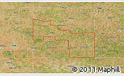 Satellite 3D Map of ZIP code 79009