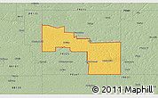 Savanna Style 3D Map of ZIP code 79009