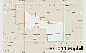 Classic Style Map of ZIP code 79009