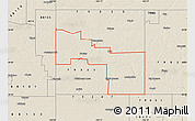 Shaded Relief Map of ZIP code 79009