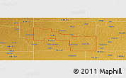 Physical Panoramic Map of ZIP code 79009