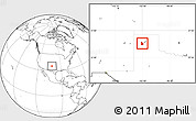 Blank Location Map of ZIP code 79124