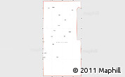 Silver Style Simple Map of ZIP code 79248