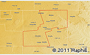 Physical 3D Map of ZIP code 79331