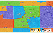 Political 3D Map of ZIP code 79331