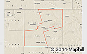 Shaded Relief Map of ZIP code 79331