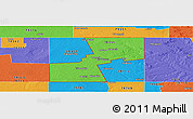 Political Panoramic Map of ZIP code 79331