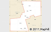 Classic Style Simple Map of ZIP code 79331