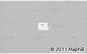 Gray 3D Map of ZIP code 79342, single color outside
