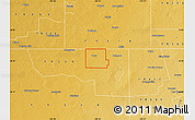 Physical Map of ZIP code 79342