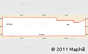 Classic Style Simple Map of ZIP code 79351