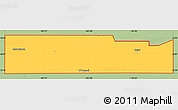 Savanna Style Simple Map of ZIP code 79351