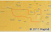 Physical 3D Map of ZIP code 79359