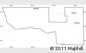 Blank Simple Map of ZIP code 79359, cropped outside