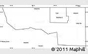 Blank Simple Map of ZIP code 79359