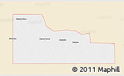 Classic Style 3D Map of ZIP code 79360, single color outside