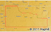 Physical 3D Map of ZIP code 79360