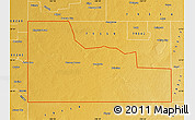 Physical Map of ZIP code 79360