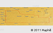 Physical Panoramic Map of ZIP code 79360