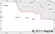 Silver Style Simple Map of ZIP code 79360