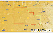 Physical 3D Map of ZIP code 79373