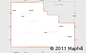 Silver Style Simple Map of ZIP code 79373