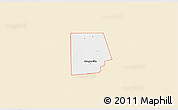 Classic Style 3D Map of ZIP code 79377, single color outside